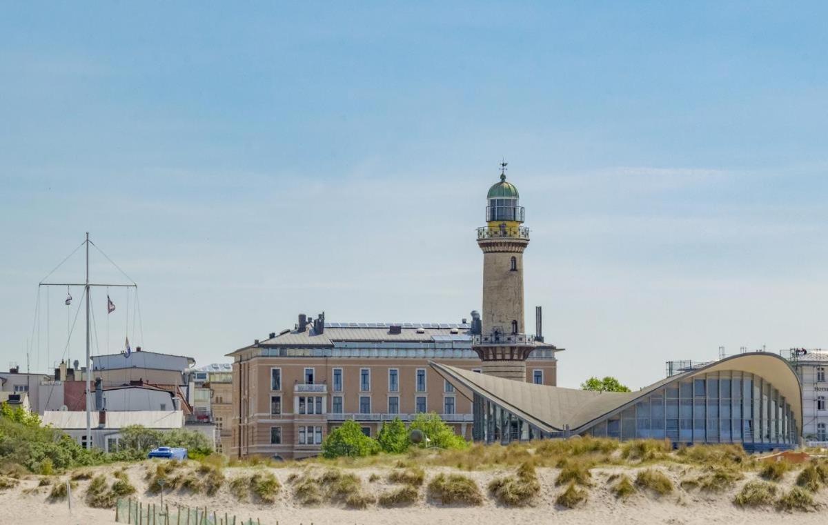 Apartamento Berringer, Knurrhahn, Direkt An Der Promenade Rostock Exterior foto